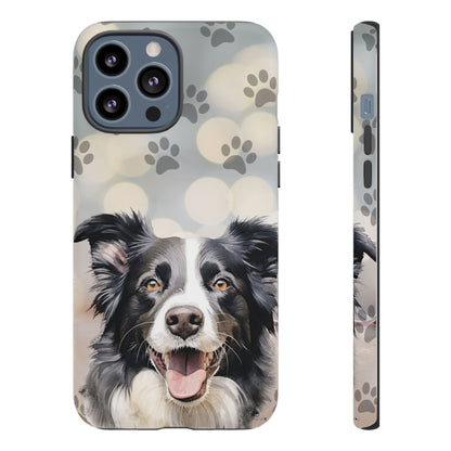 Border Collie Phone Case by Tough Cases (Apple iPhone, Samsung Galaxy, and Google Pixel)