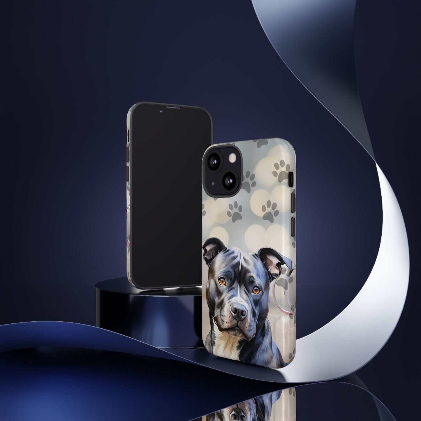 Staffordshire Bull Terrier by Tough Cases (Apple iPhone, Samsung Galaxy, and Google Pixel)