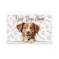 Nova Scotia Duck Tolling Retriever Personalized Pet Food Mat, Custom Dog Food Mat, Dog Feeding Mat, Cute Pet Mat, Dog Lovers Gift