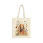 Afghan Hound Tote Bag  Canvas Dog Lover Tote Bag