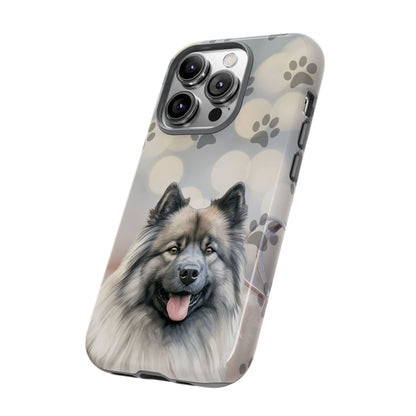 Keeshond Phone Case by Tough Cases ( Apple iPhone, Samsung Galaxy, and Google Pixel)