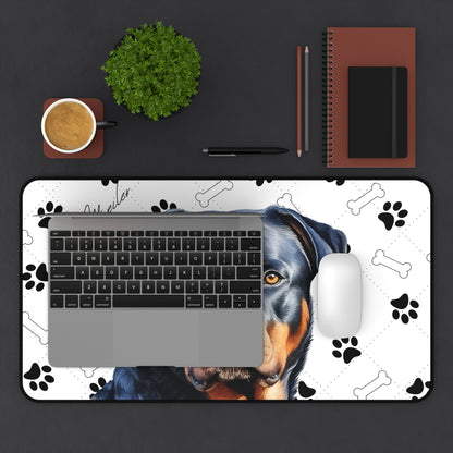 Rottweiler Desk Mat