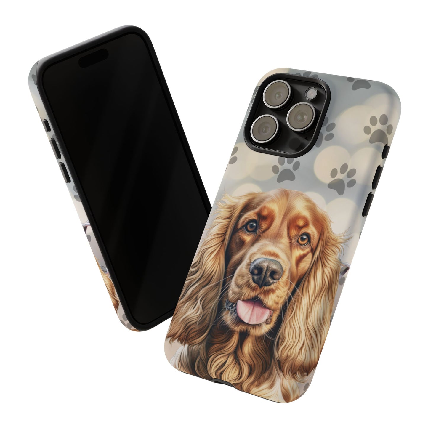 Cocker Spaniel Phone Case by Tough Cases (Apple iPhone, Samsung Galaxy, and Google Pixel)