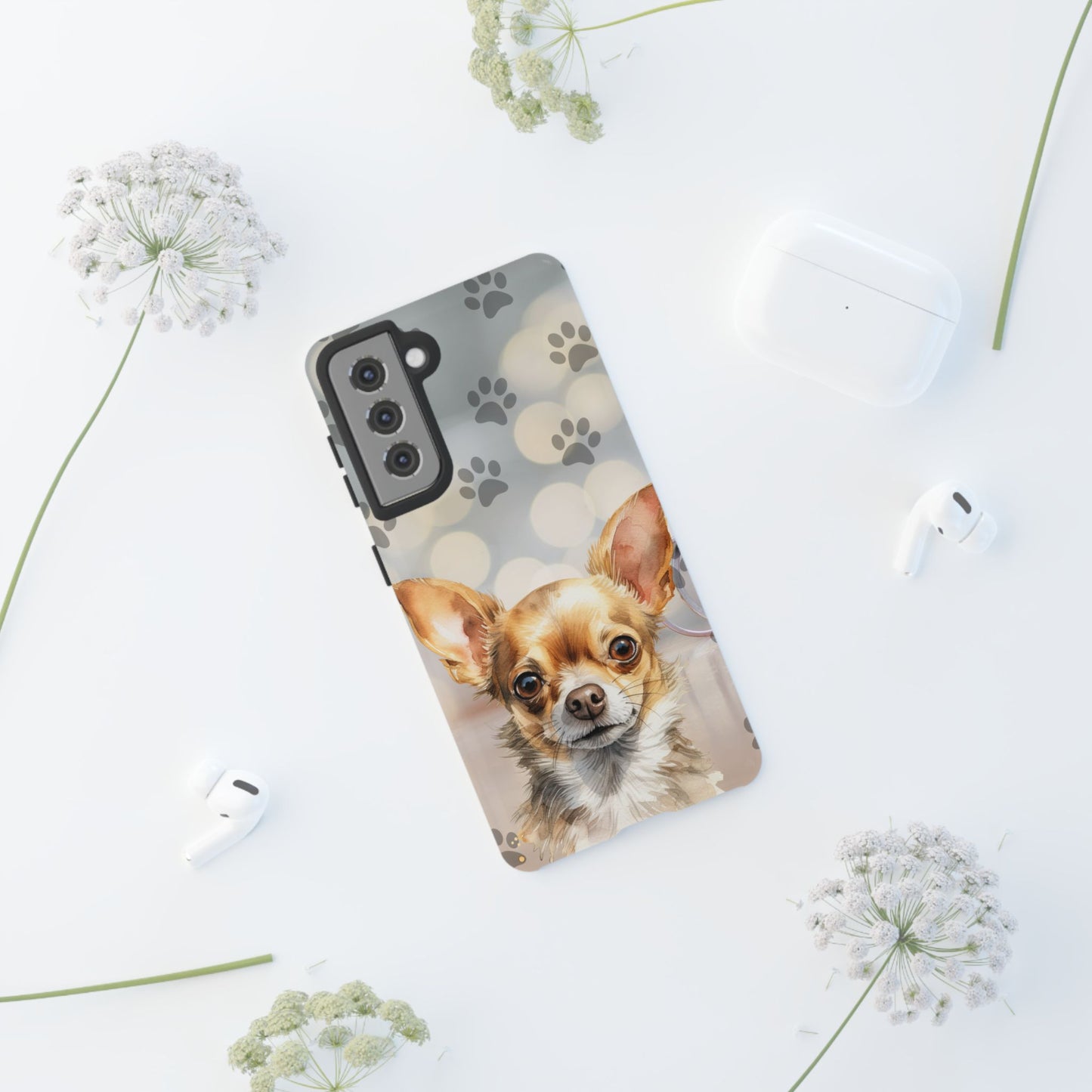 Chihuahua phone case by Tough Cases (Apple iPhone, Samsung Galaxy, and Google Pixel)