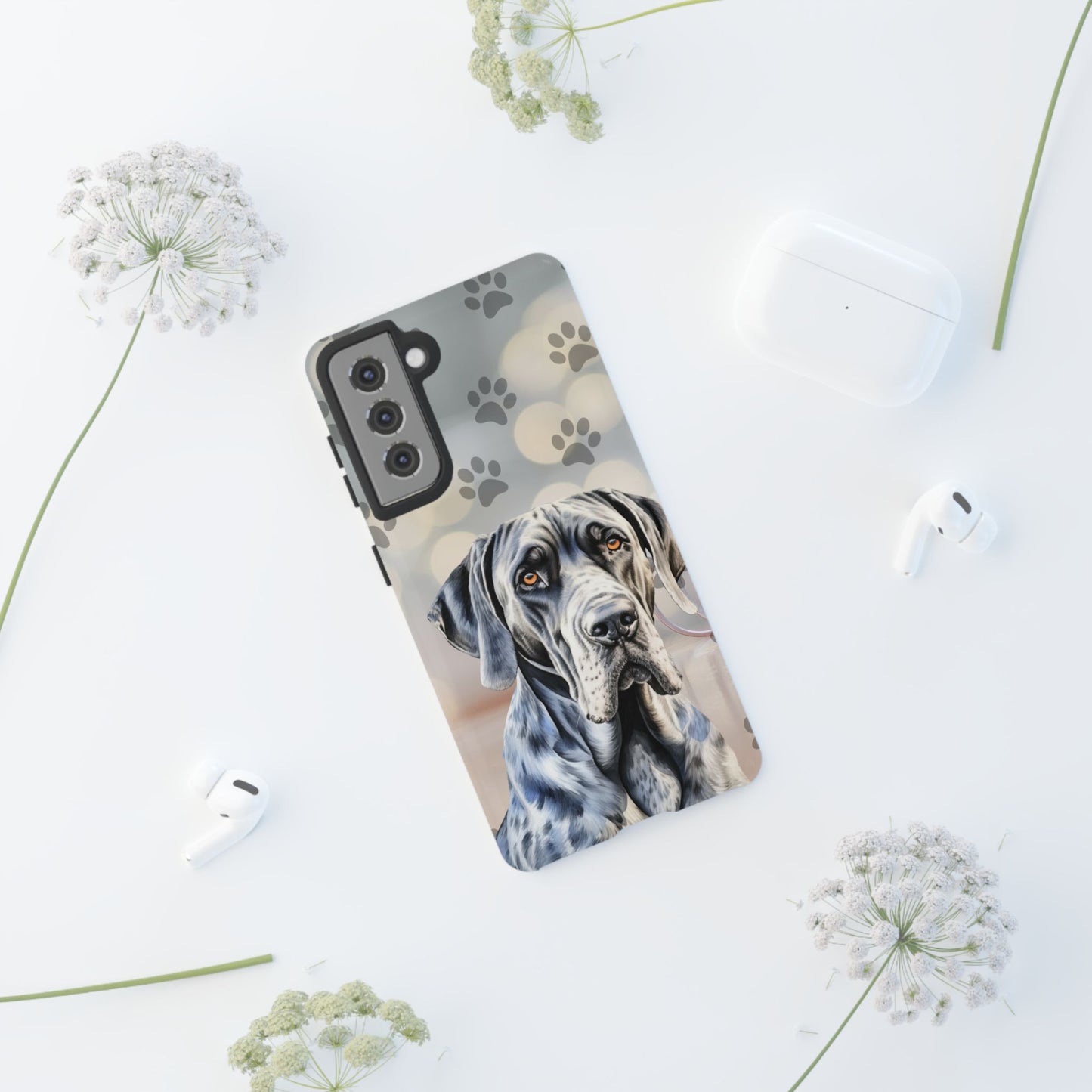 Great Dane Phone Case by Tough Cases (Apple iPhone, Samsung Galaxy, and Google Pixel)