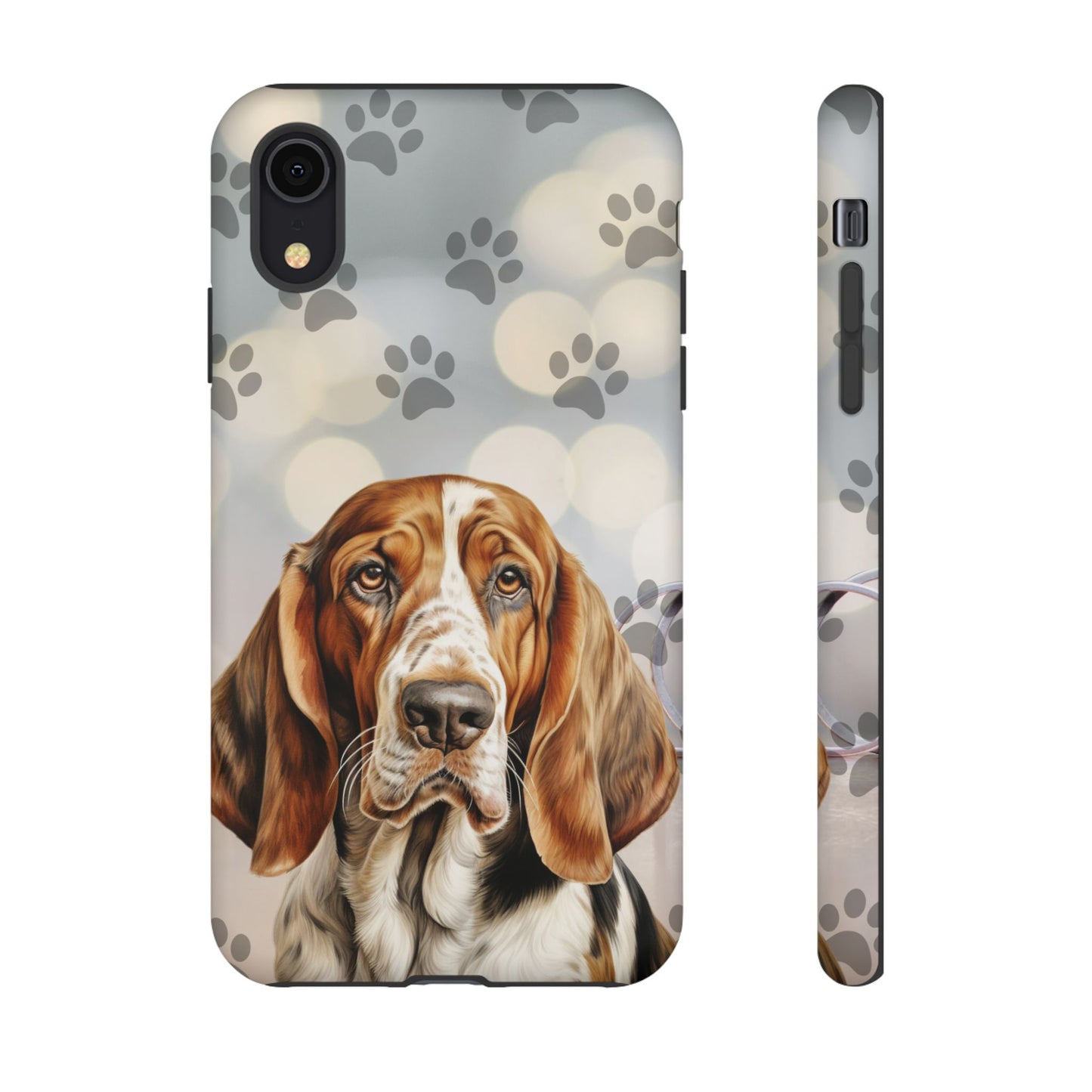 Basset Hound Phone Case by Tough Cases (Apple iPhone, Samsung Galaxy, and Google Pixel)