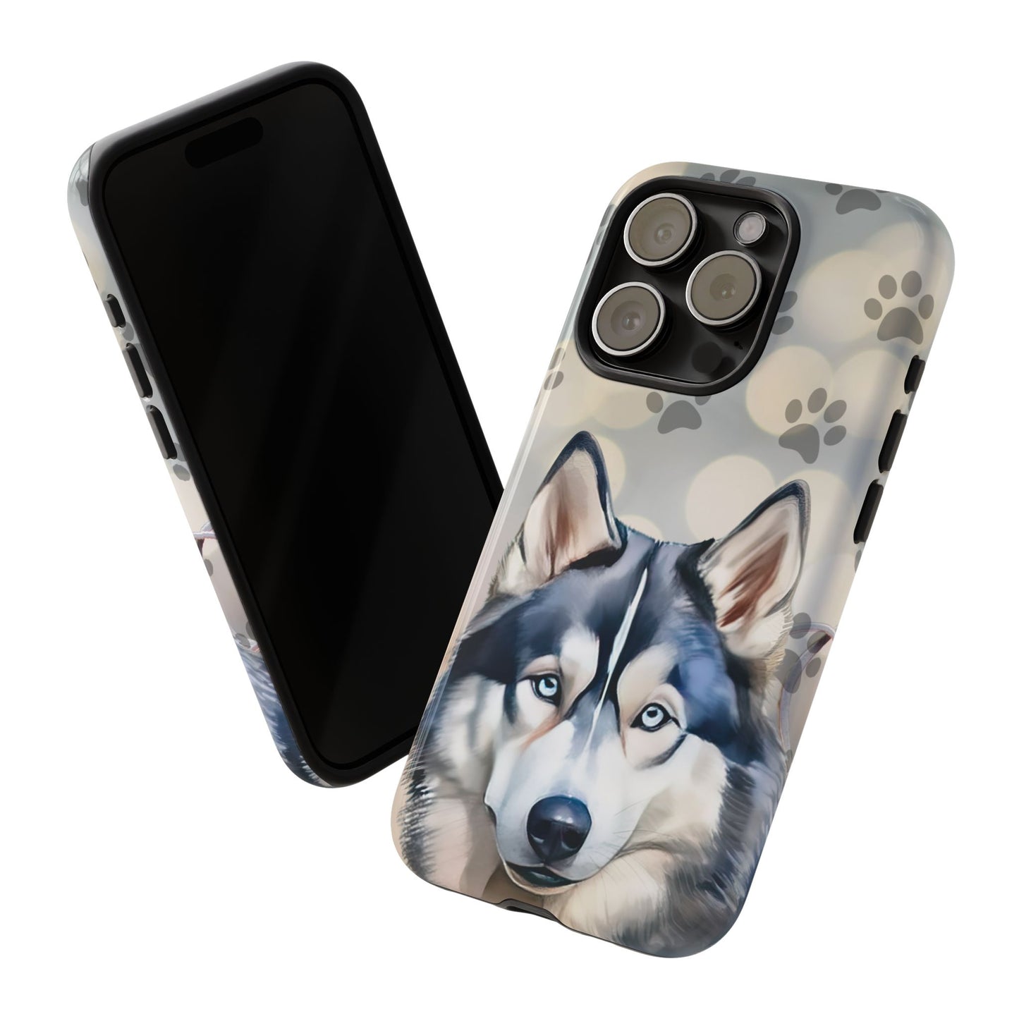 Siberian Husky Phone Cases by Tough Cases (Apple iPhone, Samsung Galaxy, and Google Pixel)