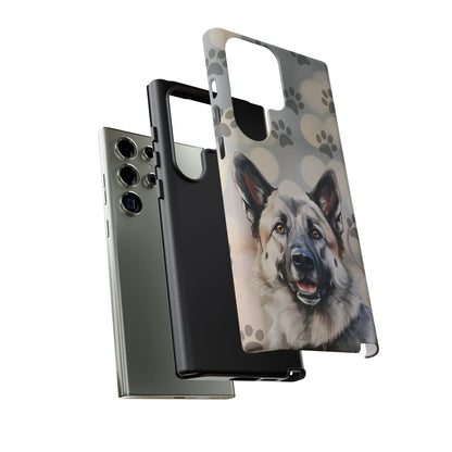 Norwegian Elkhound by Tough Cases (Apple iPhone, Samsung Galaxy, and Google Pixel)