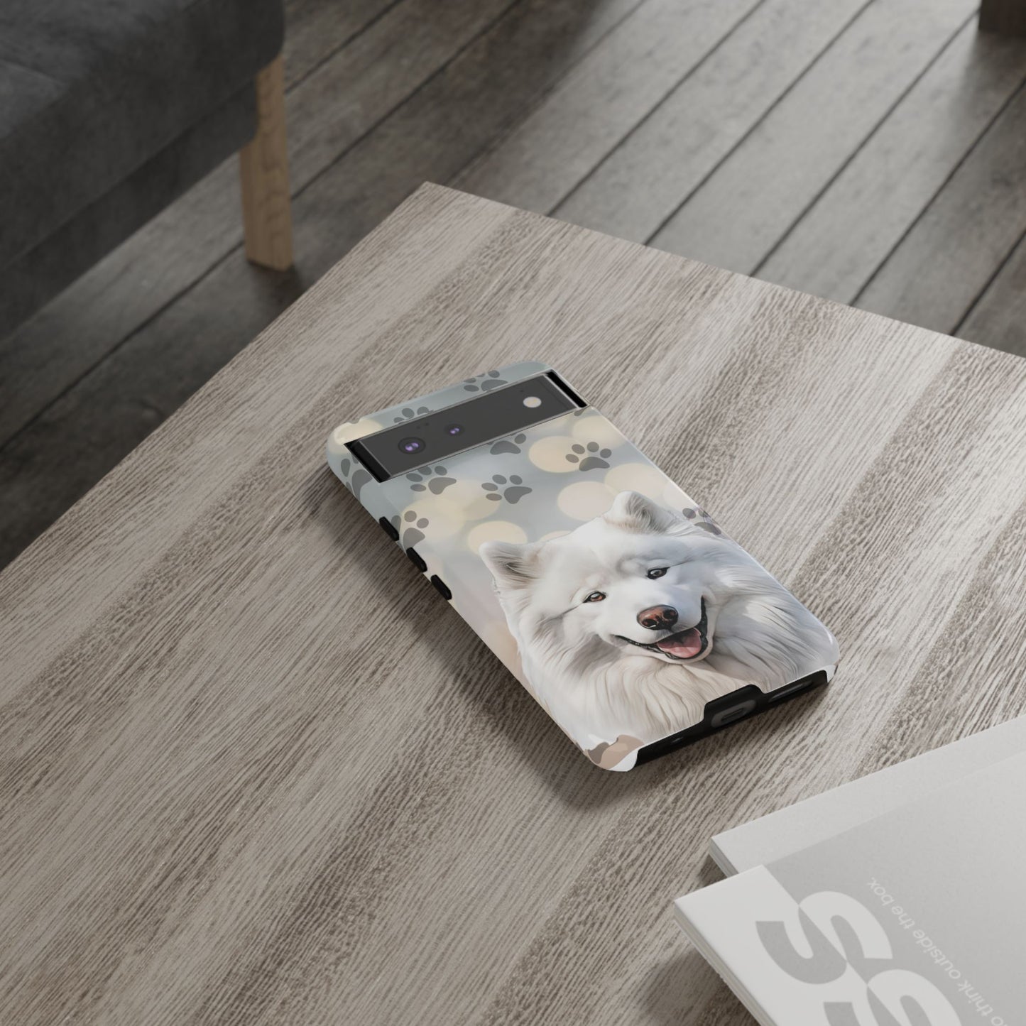 Samoyed Phone Case by Tough Cases (Apple iPhone, Samsung Galaxy, and Google Pixel)