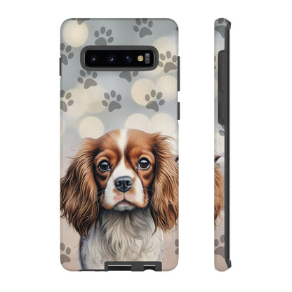Cavalier King Charles Spaniel phone case by Tough Cases (Apple iPhone, Samsung Galaxy, and Google Pixel)