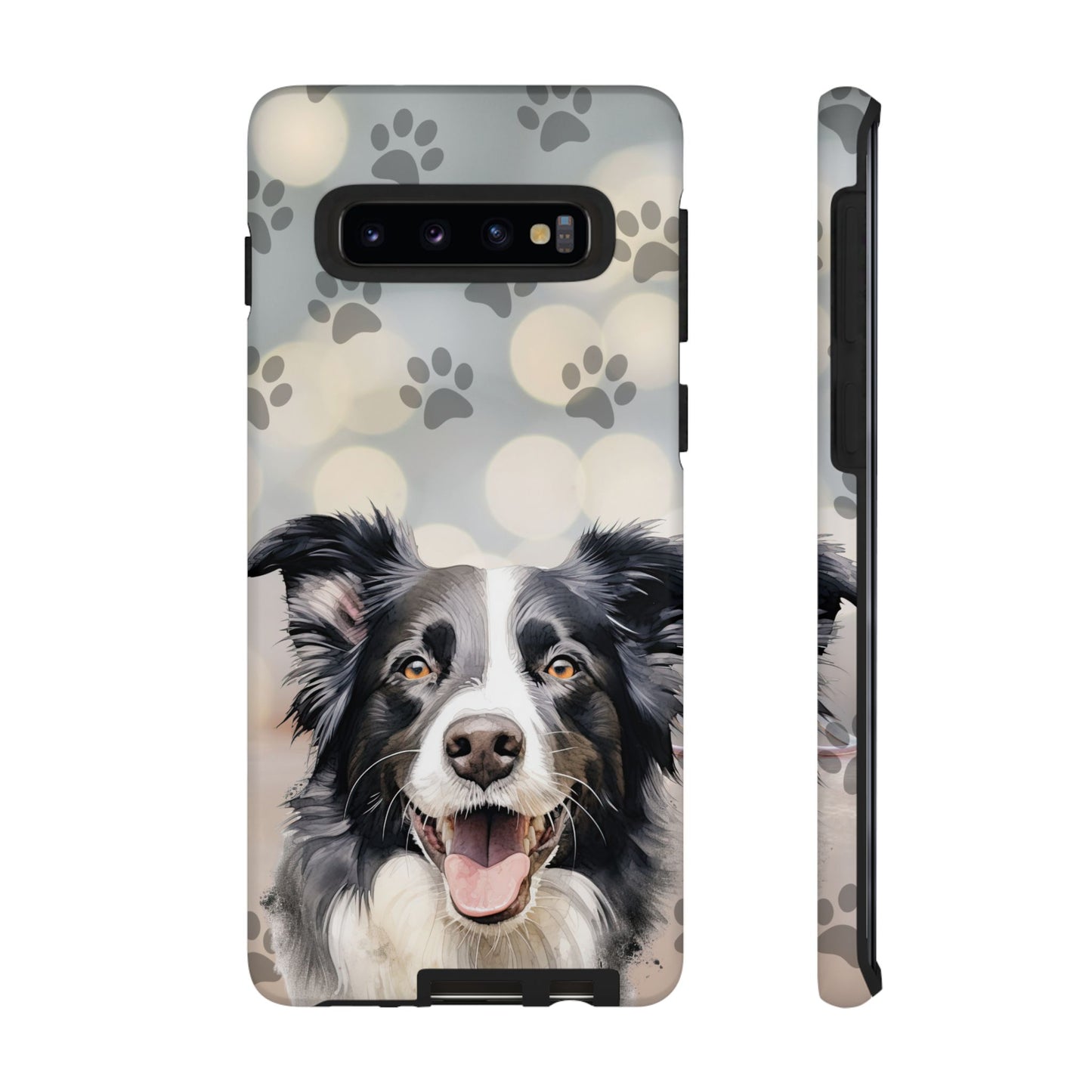 Border Collie Phone Case by Tough Cases (Apple iPhone, Samsung Galaxy, and Google Pixel)