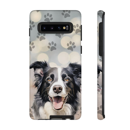 Border Collie Phone Case by Tough Cases (Apple iPhone, Samsung Galaxy, and Google Pixel)