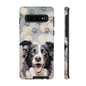 Border Collie Phone Case by Tough Cases (Apple iPhone, Samsung Galaxy, and Google Pixel)