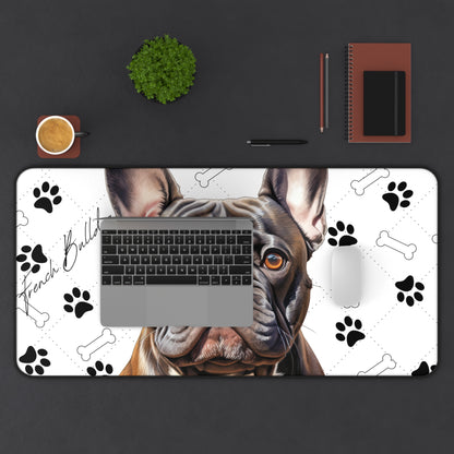 French Bull Dog Desk Mat