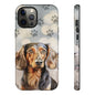 Dachshund Phone Case by Tough Cases (Apple iPhone, Samsung Galaxy, and Google Pixel)