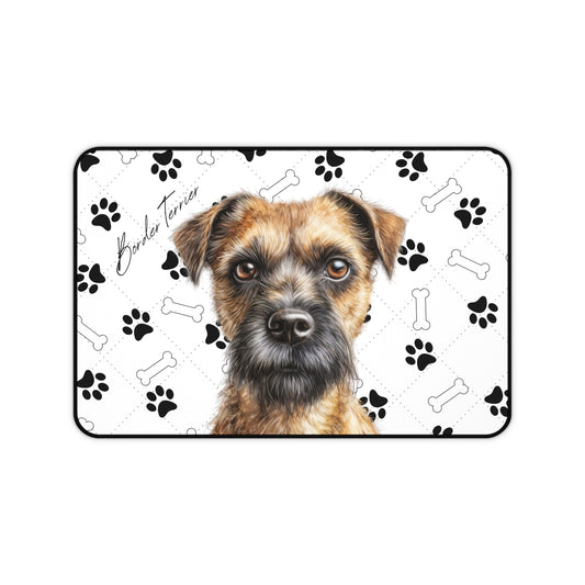 Border Terrier Desk Mat