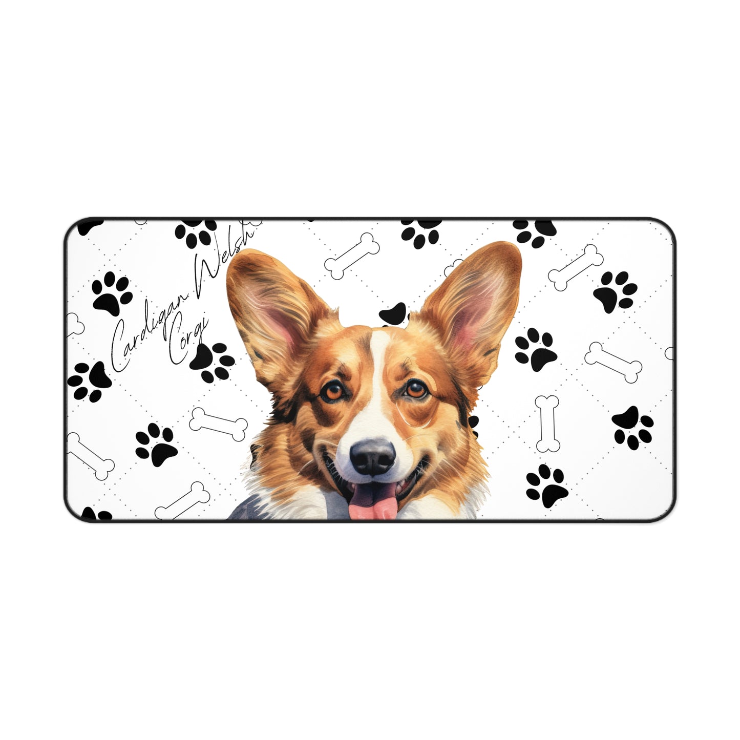 Cardigan Welsh Corgi Desk Mat