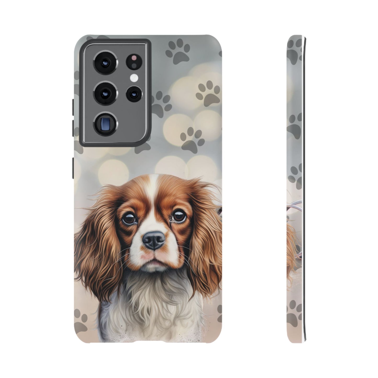 Cavalier King Charles Spaniel phone case by Tough Cases (Apple iPhone, Samsung Galaxy, and Google Pixel)