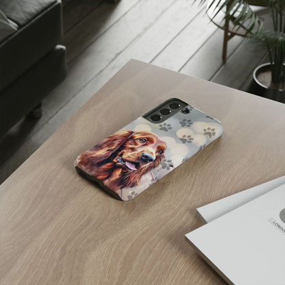 Irish Setter Phone Case by Tough Cases (Apple iPhone, Samsung Galaxy, and Google Pixel)