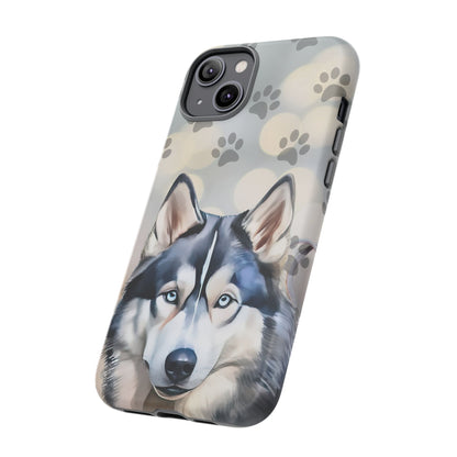 Siberian Husky Phone Cases by Tough Cases (Apple iPhone, Samsung Galaxy, and Google Pixel)