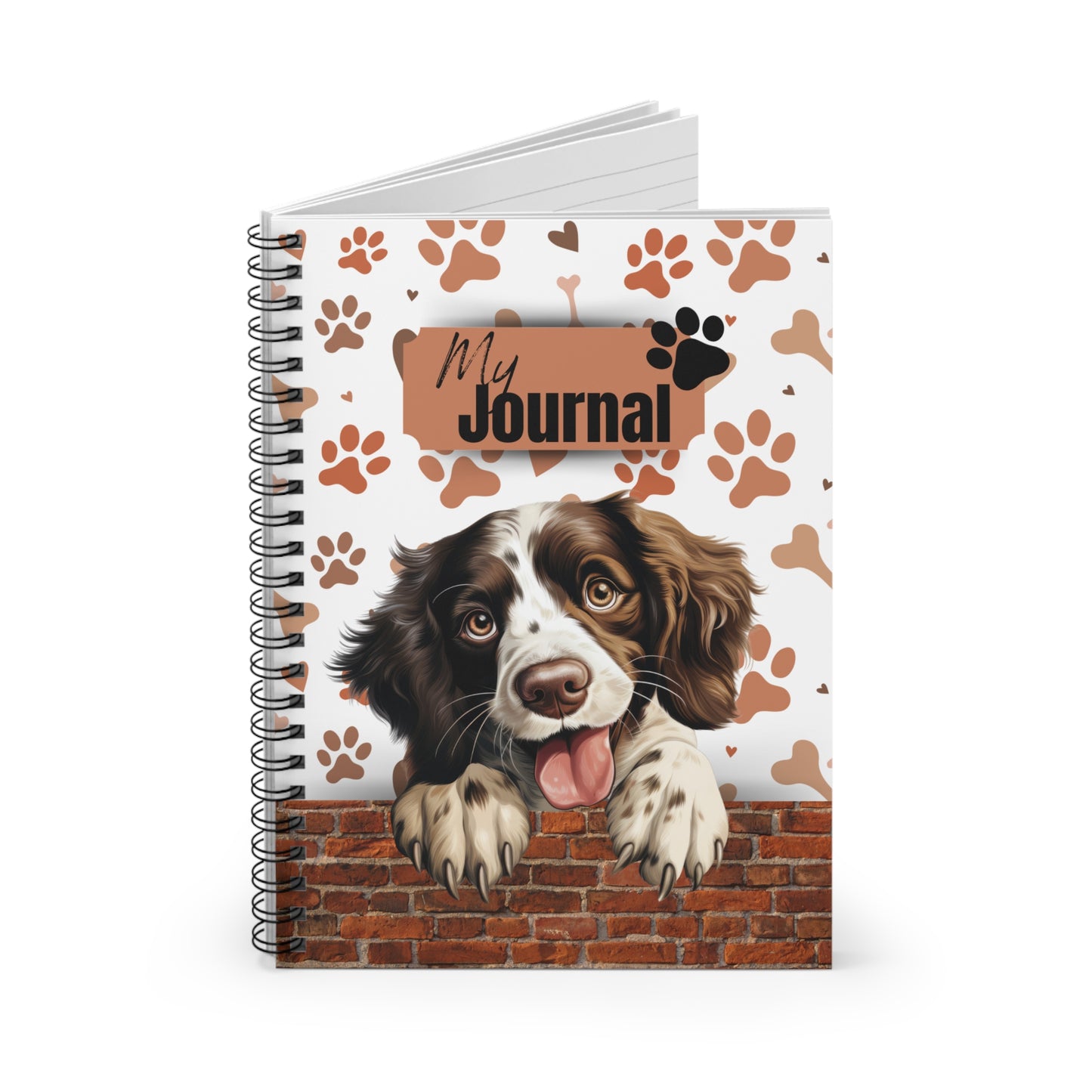 English Springer Spaniel Spiral Notebook - Ruled Line