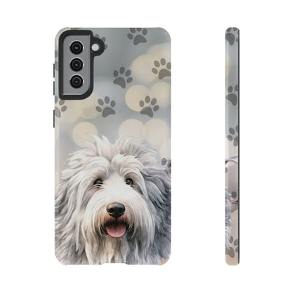Old English Sheepdog by Tough Cases (Apple iPhone, Samsung Galaxy, and Google Pixel devices)
