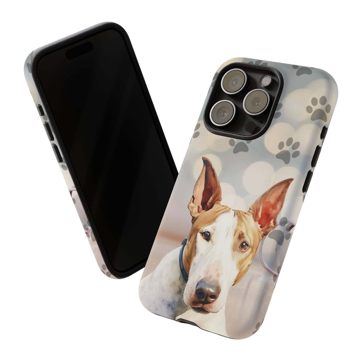 Bull Terrier Phone Case by Tough Cases (Apple iPhone, Samsung Galaxy, and Google Pixel)