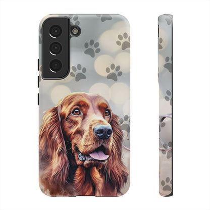 Irish Setter Phone Case by Tough Cases (Apple iPhone, Samsung Galaxy, and Google Pixel)