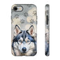 Siberian Husky Phone Cases by Tough Cases (Apple iPhone, Samsung Galaxy, and Google Pixel)