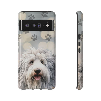 Old English Sheepdog by Tough Cases (Apple iPhone, Samsung Galaxy, and Google Pixel devices)