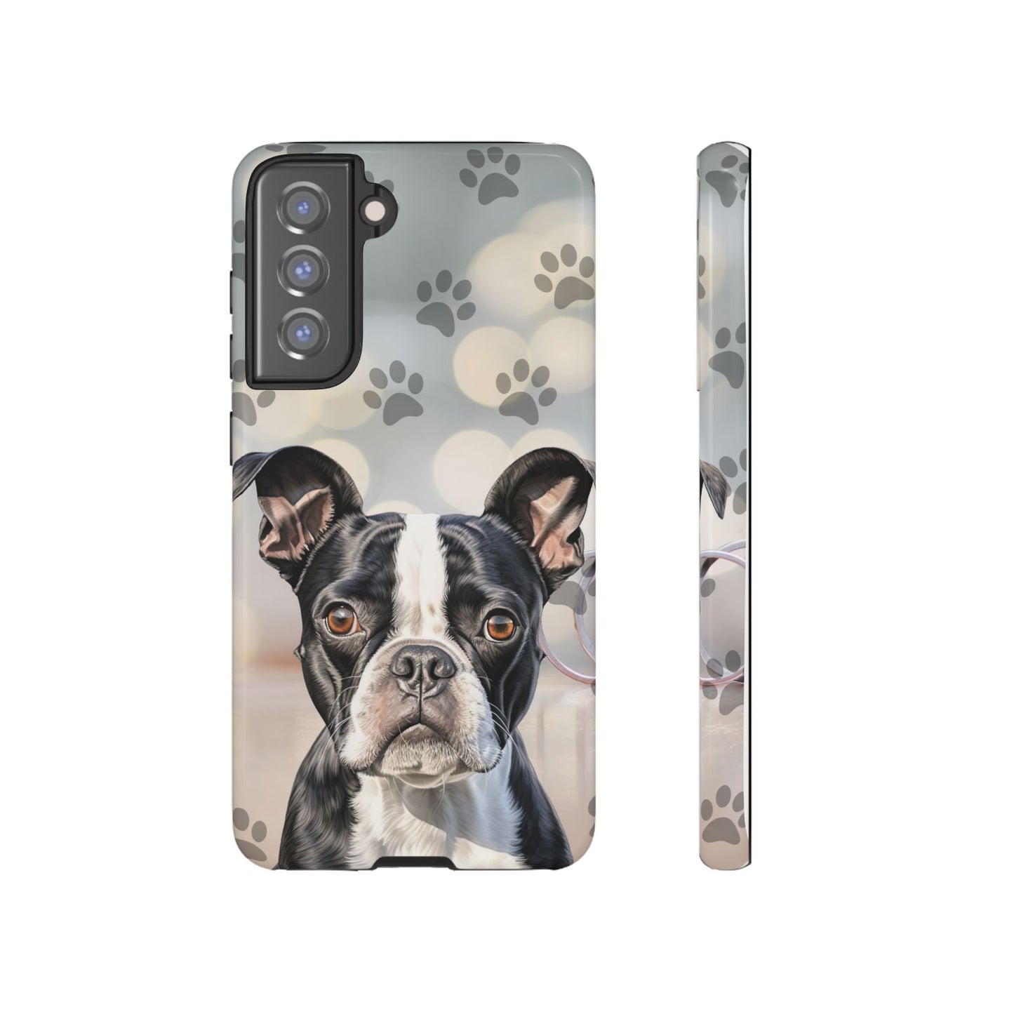 Boston Terrier Phone Case by Tough Cases (Apple iphone, Samsung galaxy, Google Pixel) Boston Terrier