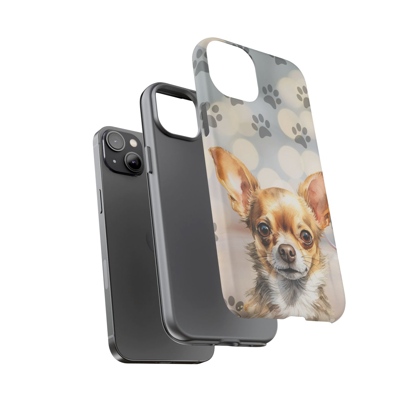 Chihuahua phone case by Tough Cases (Apple iPhone, Samsung Galaxy, and Google Pixel)