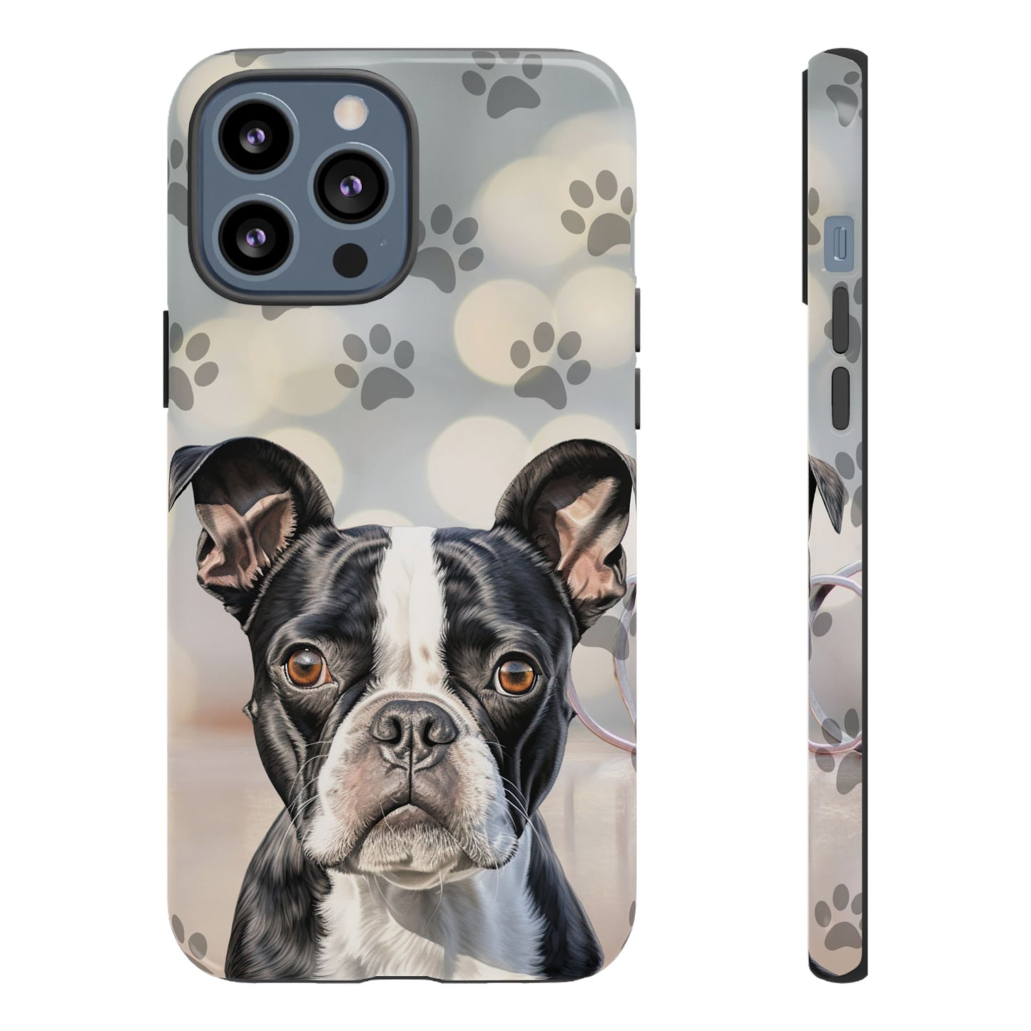 Boston Terrier Phone Case by Tough Cases (Apple iphone, Samsung galaxy, Google Pixel) Boston Terrier