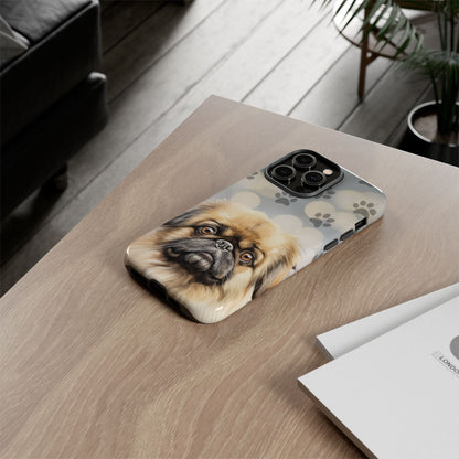 Pekingese by Tough Cases (Apple iPhone, Samsung Galaxy, and Google Pixel devices)