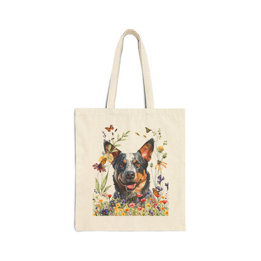 Australian Cattle Dog Canvas Tote Bag