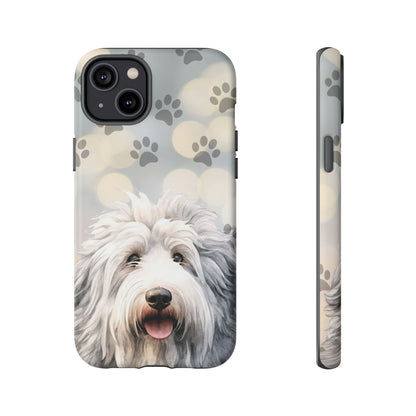 Old English Sheepdog by Tough Cases (Apple iPhone, Samsung Galaxy, and Google Pixel devices)