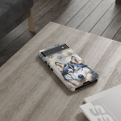 Siberian Husky Phone Cases by Tough Cases (Apple iPhone, Samsung Galaxy, and Google Pixel)