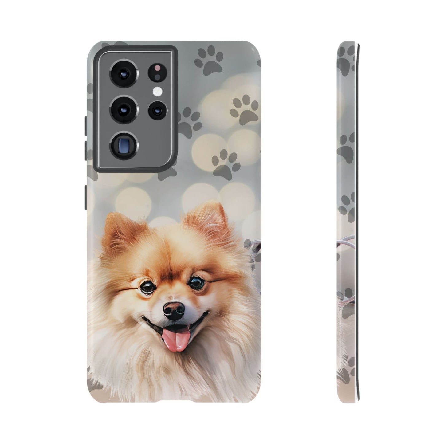 Pomeranian by Tough Cases (Apple iPhone, Samsung Galaxy, and Google Pixel)