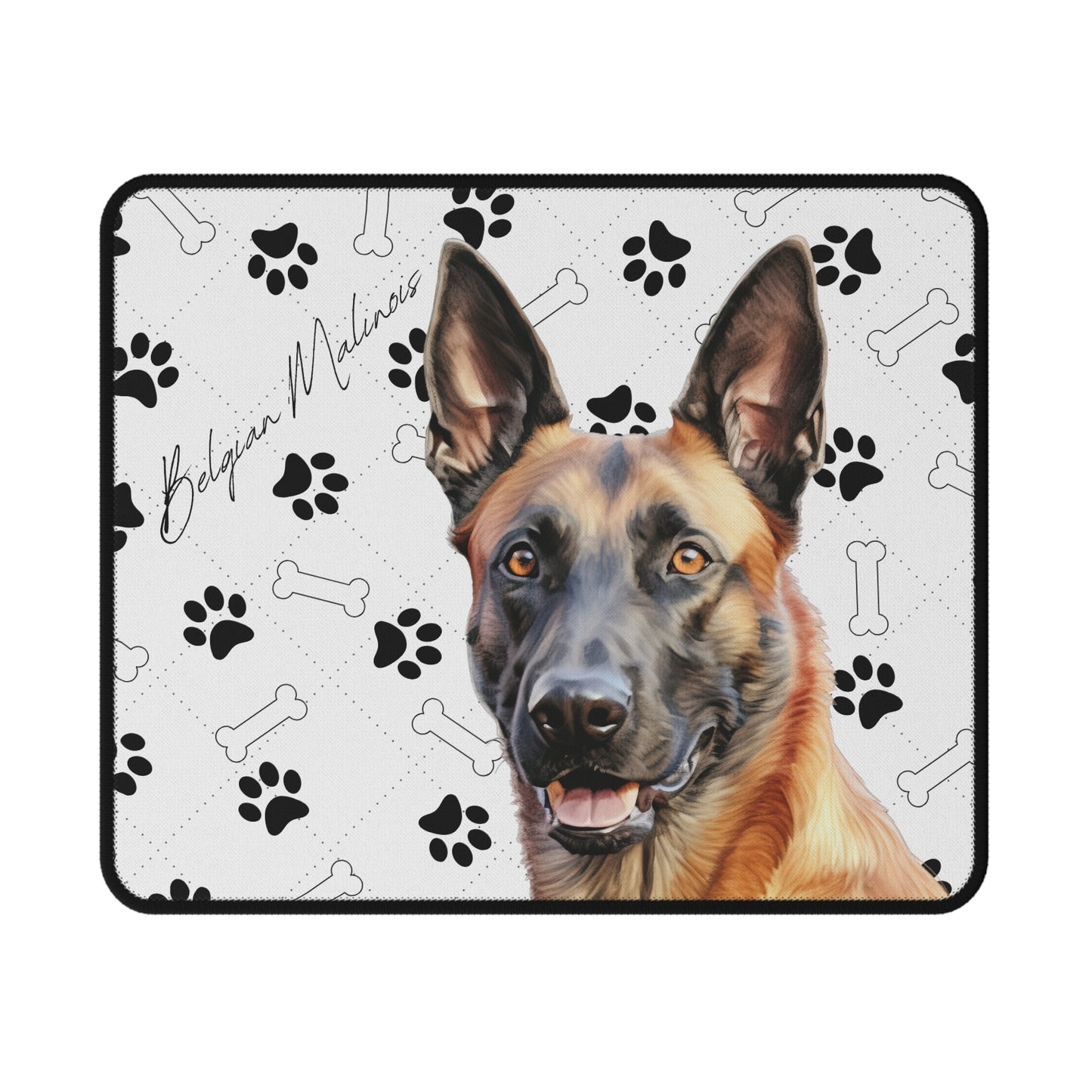 Belgian Malinois Gaming Mouse Pad