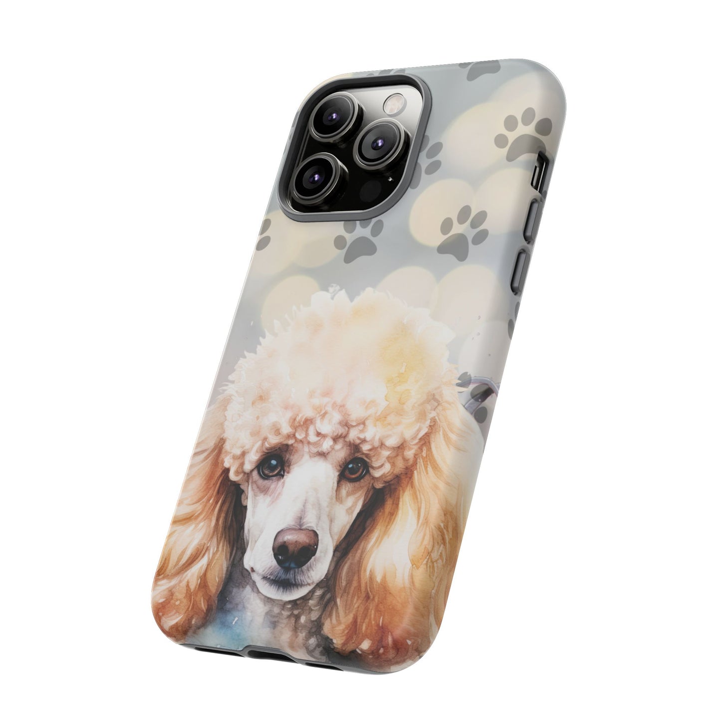 Poodle Phone Case by Tough Cases (Apple iPhone, Samsung Galaxy, and Google Pixel )