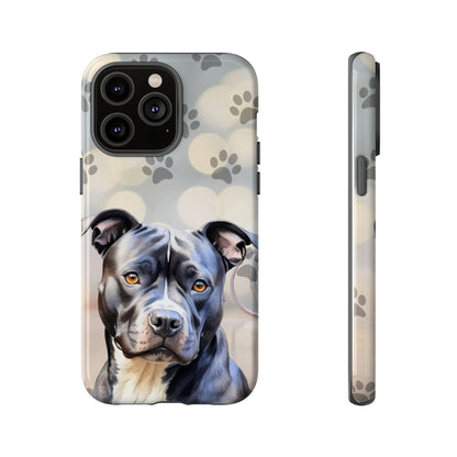 Staffordshire Bull Terrier by Tough Cases (Apple iPhone, Samsung Galaxy, and Google Pixel)