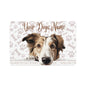 Borzoi Personalized Pet Food Mat, Custom Dog Feeding Mat, Waterproof Dog Dish Mat, Dog Lover Gift, Pet Accessory for Home