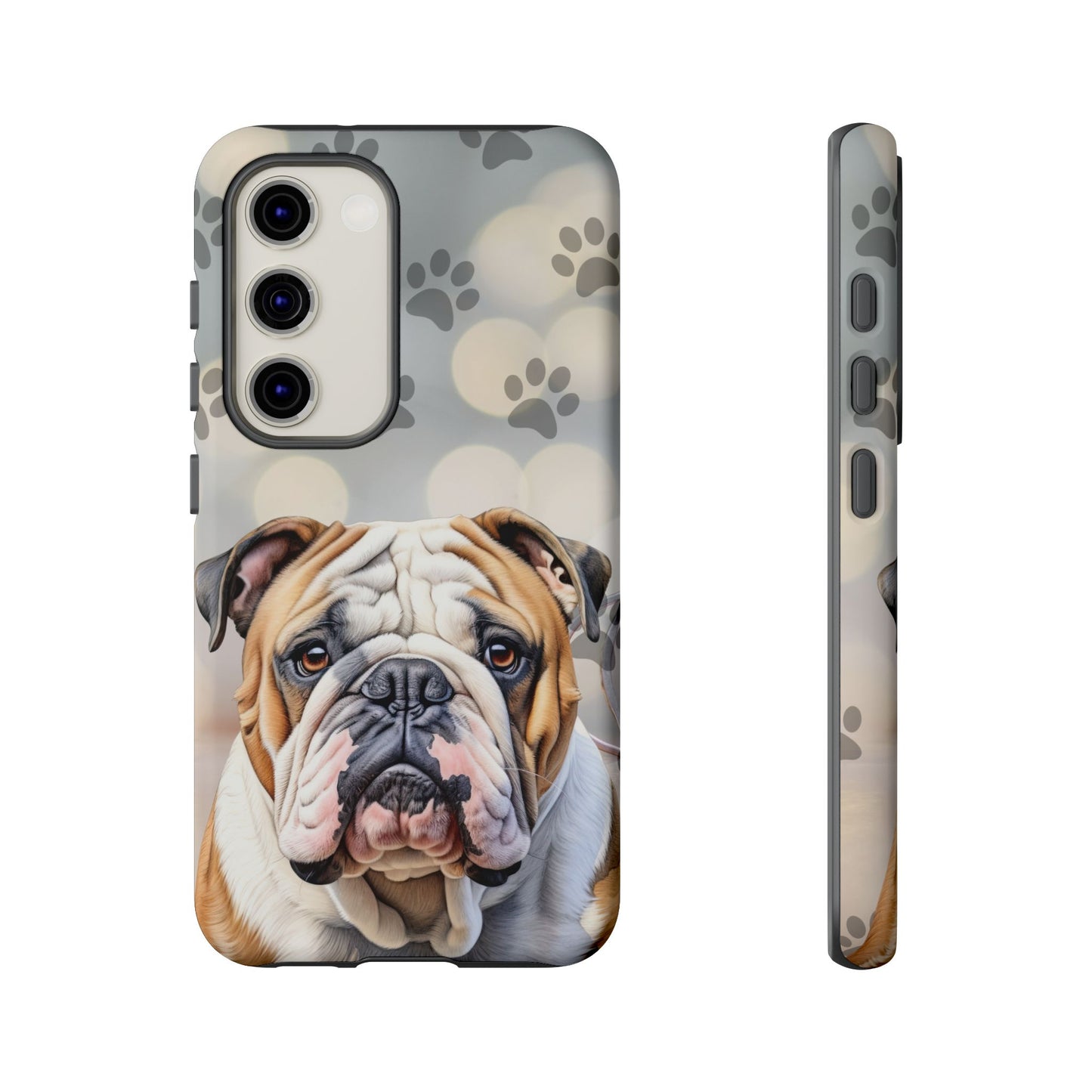 Bull Dog Phone Case by Tough Cases (Apple iPhone, Samsung Galaxy, and Google Pixel)