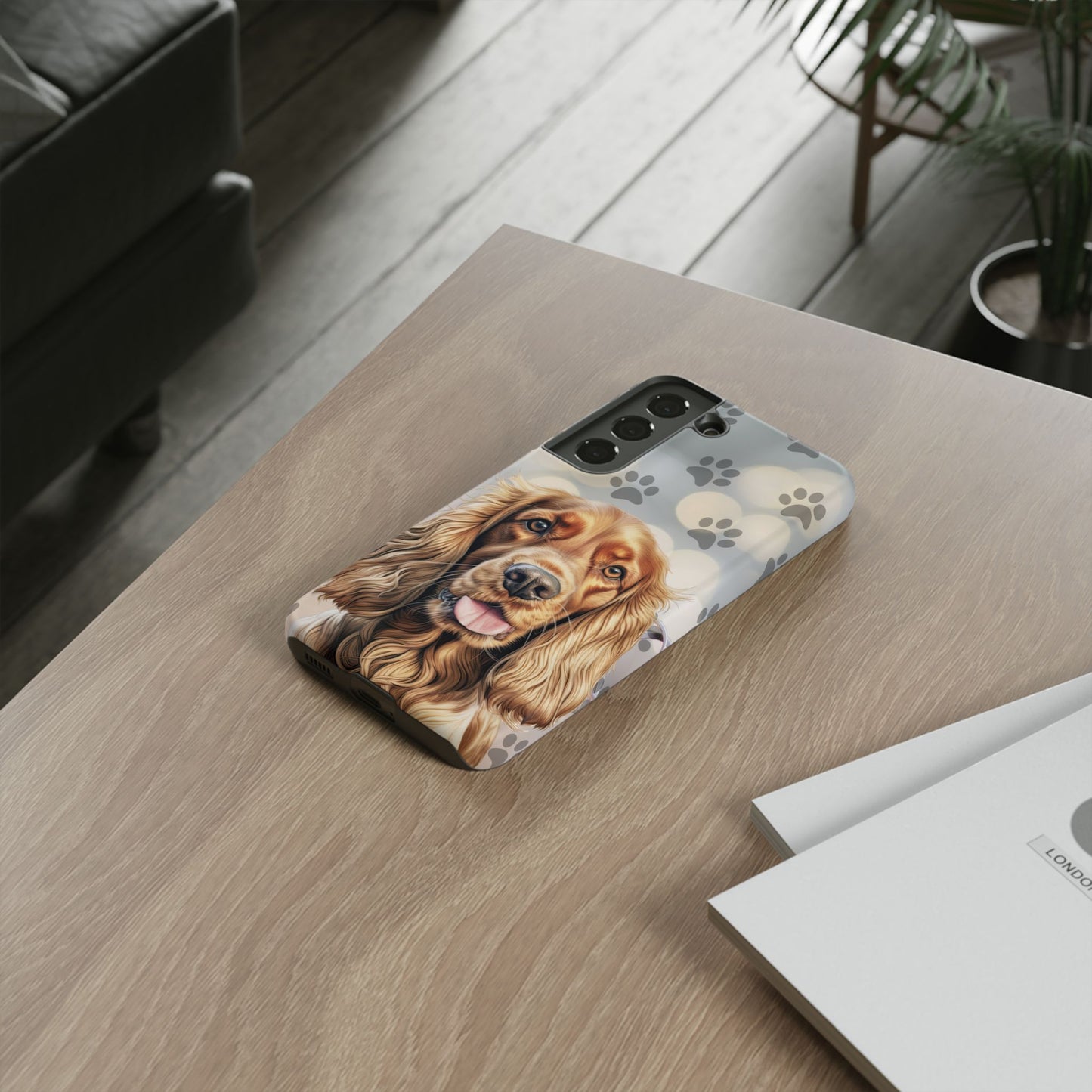 Cocker Spaniel Phone Case by Tough Cases (Apple iPhone, Samsung Galaxy, and Google Pixel)