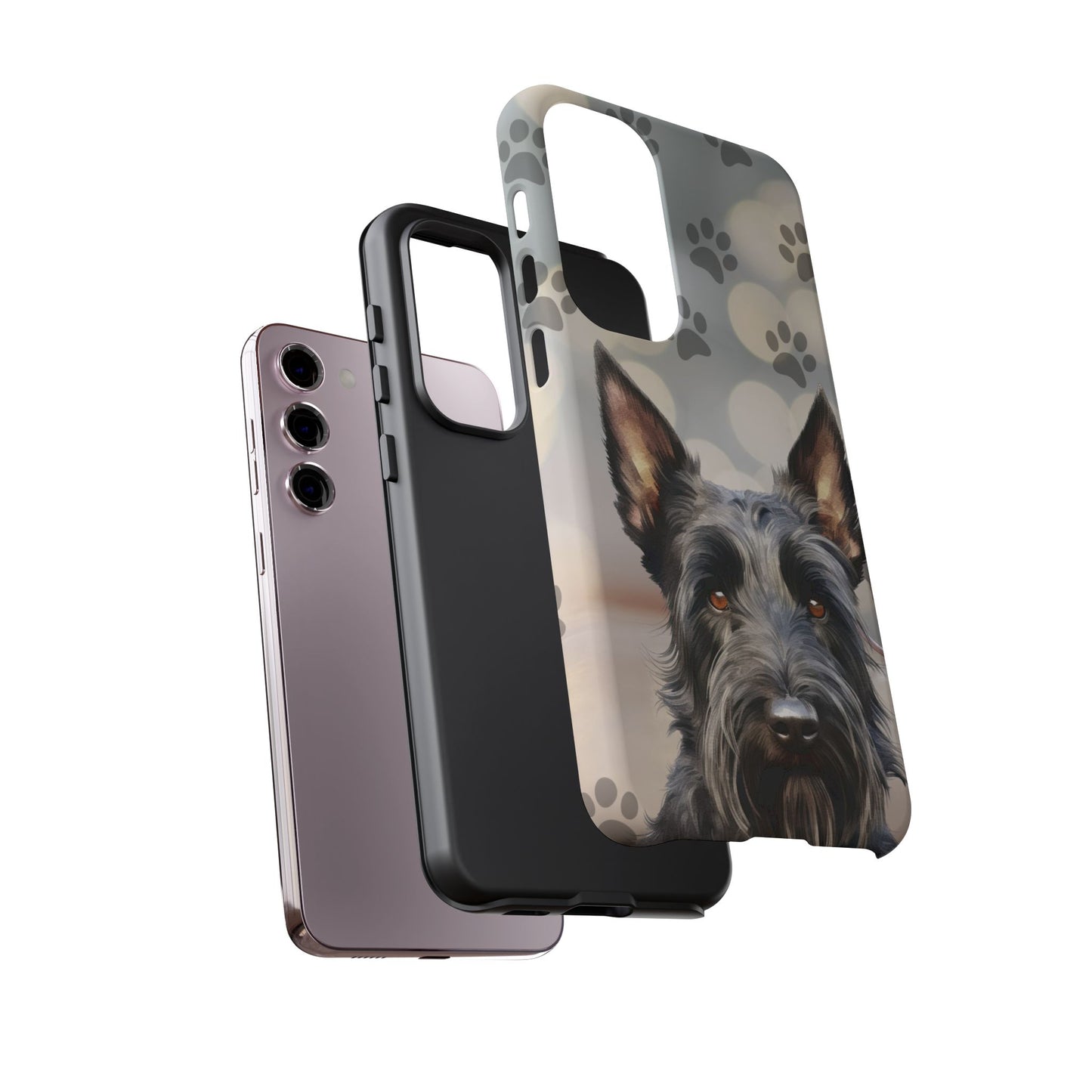 Scottish Terrier by Tough Cases (Apple iPhone, Samsung Galaxy, and Google Pixel)