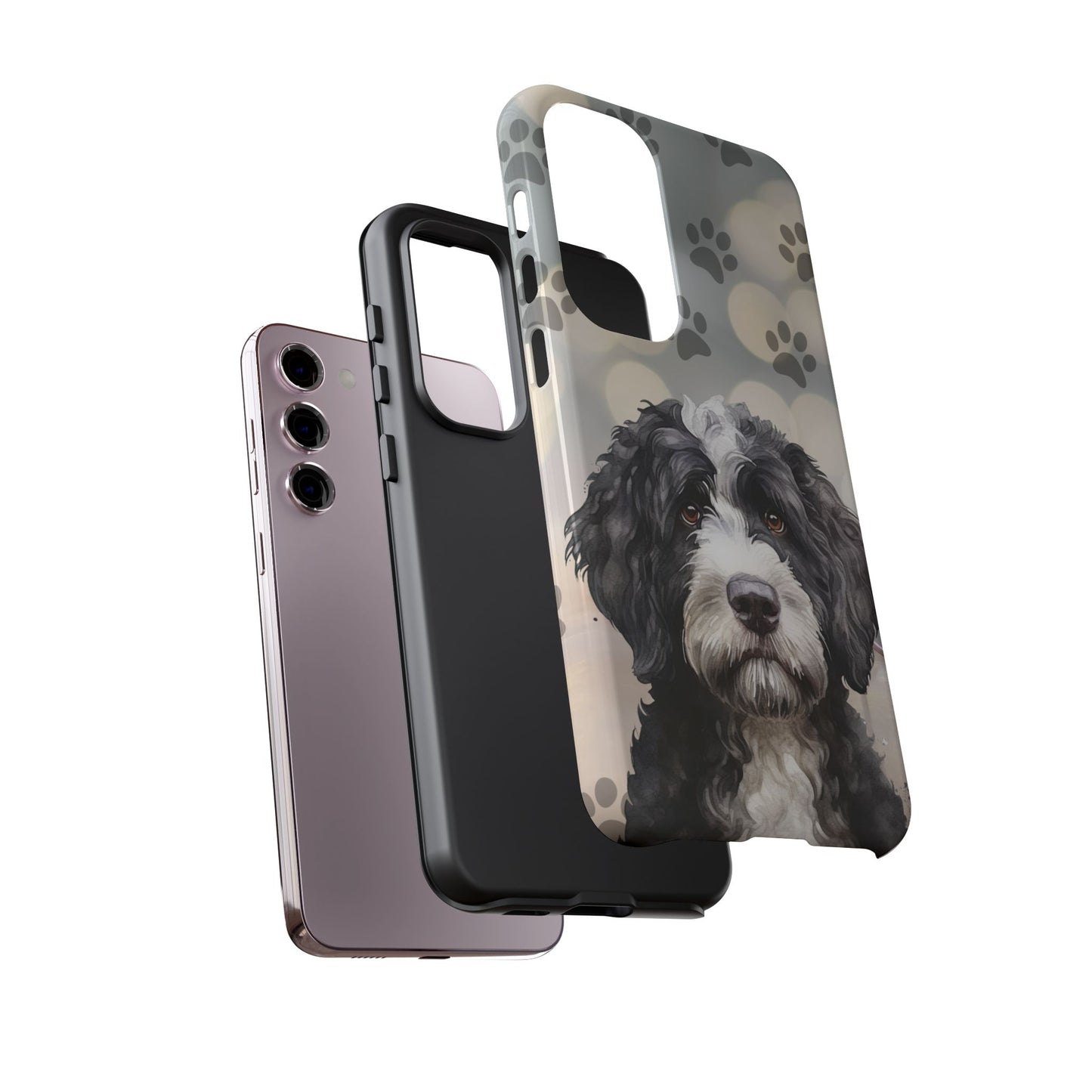 Portuguese Water Dog by Tough Cases (Apple iPhone, Samsung Galaxy, and Google Pixel)
