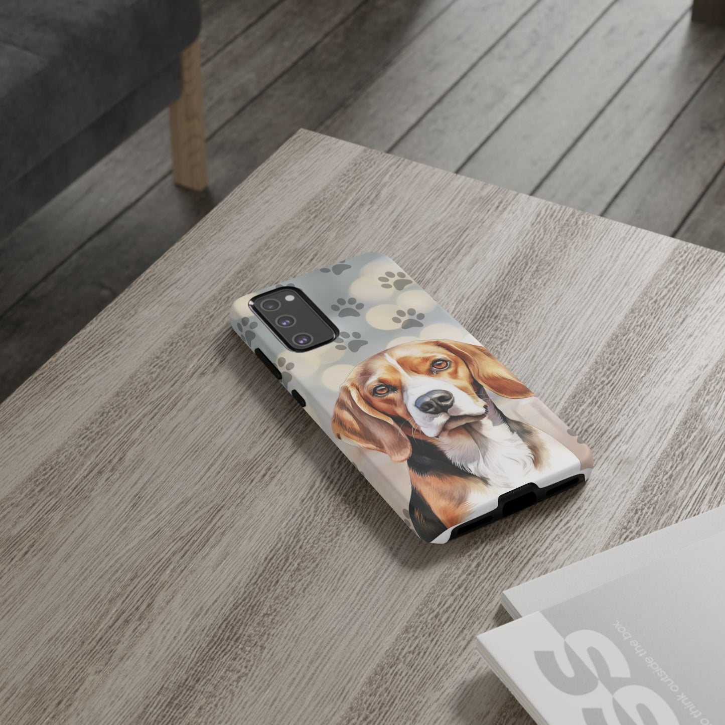 Beagle Phone Case by Tough Cases (Apple iPhone, Samsung Galaxy, and Google Pixel) Beagle