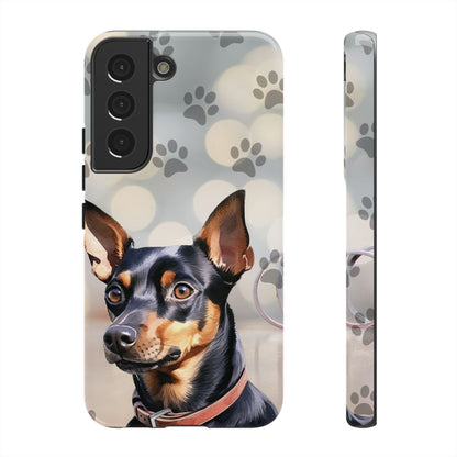 Miniature Pinscher by Tough Cases (Apple iPhone, Samsung Galaxy, and Google Pixel)