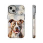 Phone Case by Tough Cases (Apple iphone, Samsung Galaxy, Google Pixel) Staffordshire Terrier