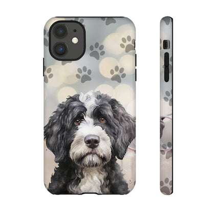Portuguese Water Dog by Tough Cases (Apple iPhone, Samsung Galaxy, and Google Pixel)